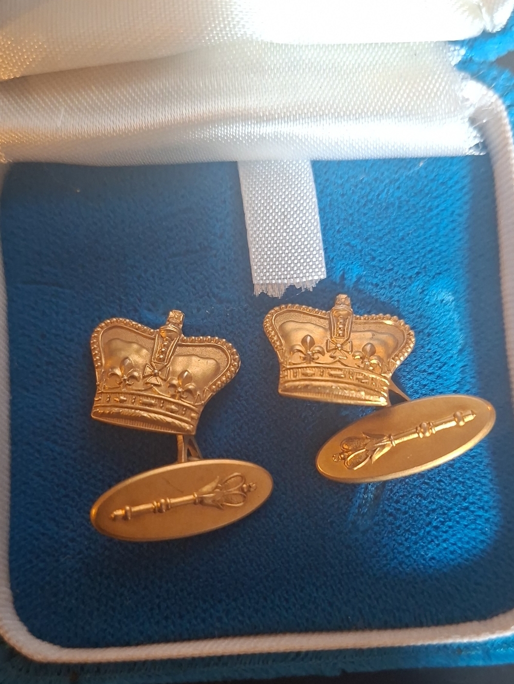 Birks Gold Filled Cuff Links